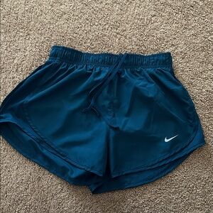 Nike Women's Teal Athletic Shorts